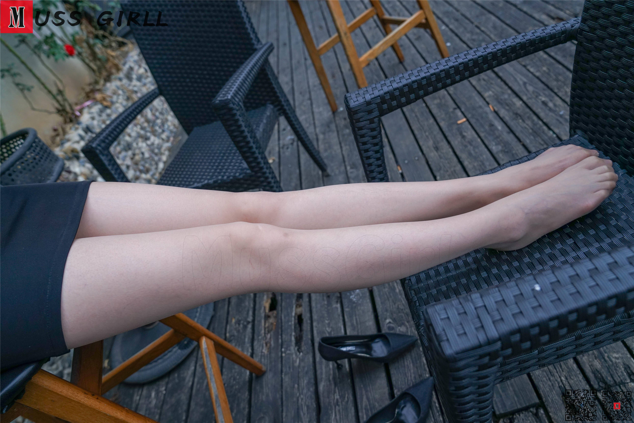 MussGirl慕丝女郎  NO.149 户外制服肉丝